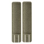 Ergo Grip Rail Cover Full Long - Textured Picatinny Od Grn 2pk