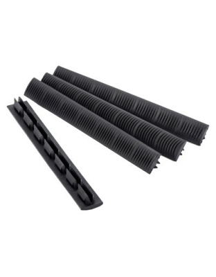 Ergo Grip Rail Cover Wedge Lok - Keymod Black 4pk