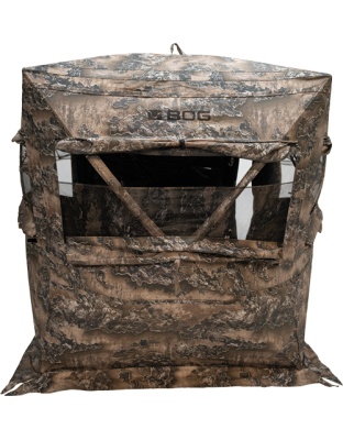 Bog Prevail Sitting Height Ground Blind Realtree Escape
