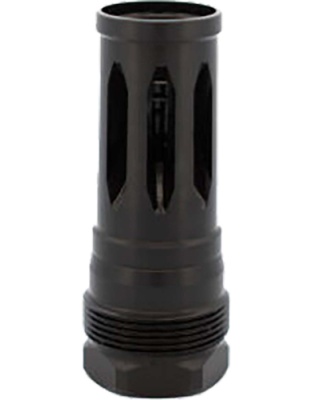 Rearden Manufacturing. R2S Muzzle Brake .375 1/2-28 Square Nitride Black
