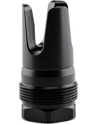Rearden Manufacturing Manufacturing. Flash Hider 1/2-28 Square Nitride Black