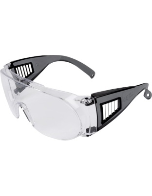 Allen Ultrx Fit-Over Safety Glasses Adult Clear