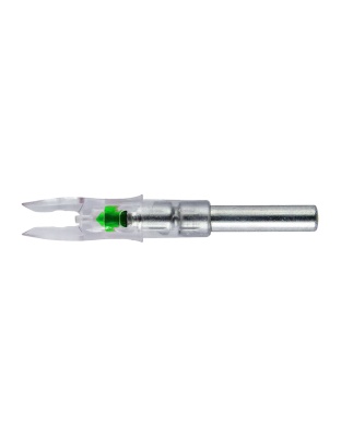 Nockturnal Lighted Nocks Green Gold Tip 3 pk.