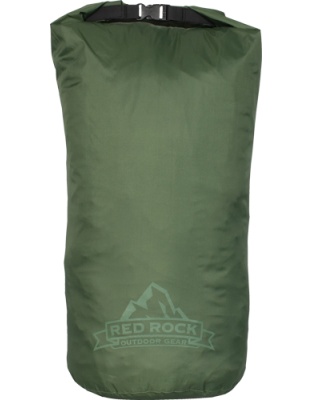 Red Rock Gear Roll Top Dry Bag 25 Liter Waterproof Od Green
