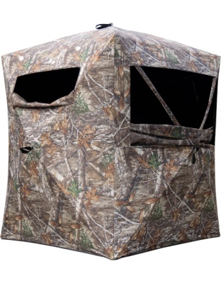 Rhino Ground Blind R102 2-Man 49"X49"X65" Hub Style Rt Edge