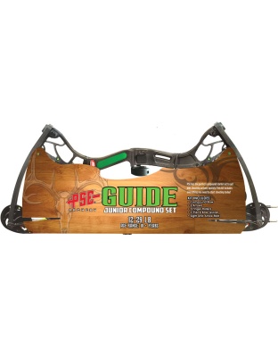 Pse Archery Bow Kit Guide Compound Youth 12-29# Black Ages 10+