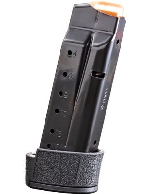Smith & Wesson Magazine M&P9 Shield Plus 9 mm 15 Rounds Extended Black