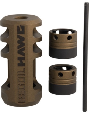 Browning Recoil Hawg Muzzle Brake Bronze Collars & Tool