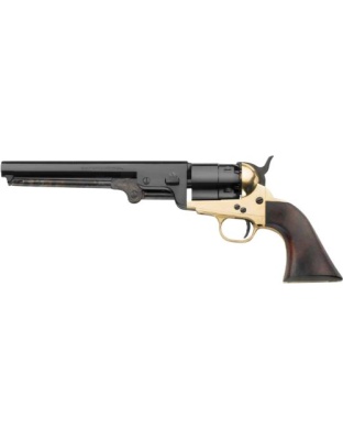 E.m.f. 1851 Navy Reb 44 Caliber 7.5" Octagon Blued Walnut
