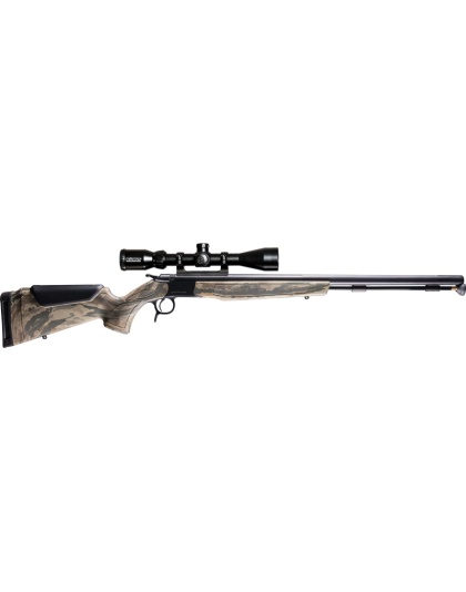 CVA Optima 50 Caliber 26" with 3-9X40 Black/Realtree Legacy