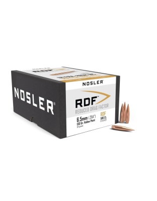 Nosler RDF Match Rifle Bullets 6.5mm.264" 130gr HPBT 500/ct