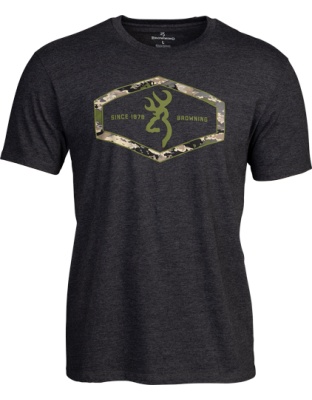 Browning Short-Sleeve T-Shirt Browning Hexlock Dark Gray 2X-Large