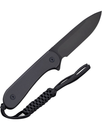 Civivi Knife Elementum 3.98" Fixed Black G10/Black D2