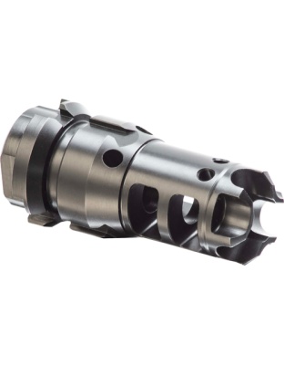 Lantac Dragon Muzzle Brake 9 mm 1/2-28 Dead Air Keymo Wolfman