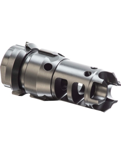 Lantac Dragon Muzzle Brake 9 mm 1/2-28 Dead Air Keymo Wolfman