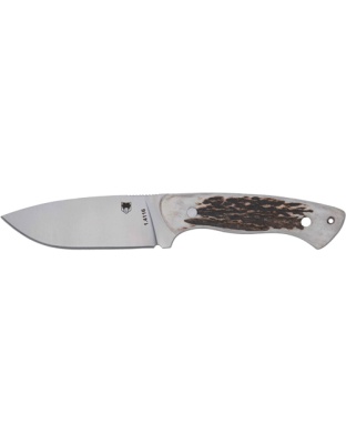 Cobratec Knives Twin Mountain 4" Fixed Blade Genuine Stag with Sheath