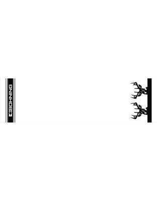 Bohning HD Arrow Wraps White Deer 4 in. 13 pk.