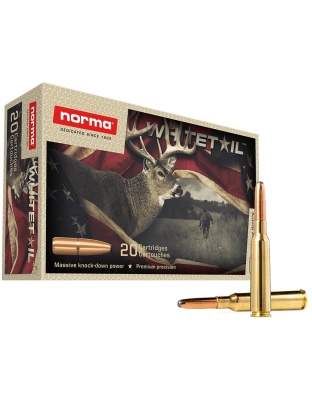 Norma WhiteTail Rifle Ammunition 6.5x55 SE 156gr PSP 2559 fps 20/ct