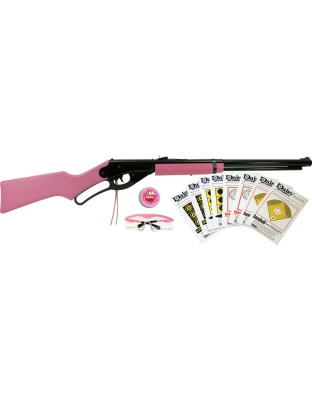 Daisy 1999 Pink Lever Action Carbine Bb Shooting Fun Kit