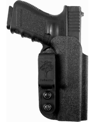 Desantis Slim Tuck Kydex Fits Glock 19/23 Bl Ambidextrous Inside-the-Waistband Holster