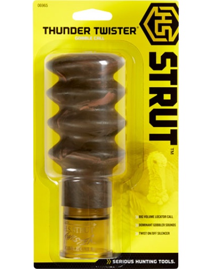 Hunters Specialties Strut Turkey Locator Call Thunder Twister Gobble