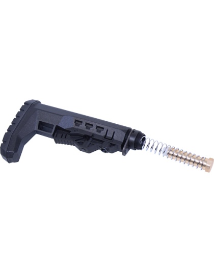Guntec USA AR-15 M.p.m. Stock Multi Point Mod Stock Black