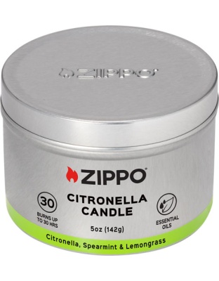 Zippo Outdoor Citronella Candle Spearment & Lemongrass