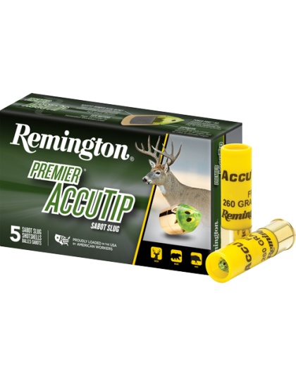 Remington Premier 20 Gauge 3" 260 Grain Accutip 5 Rounds 20BX/Cs