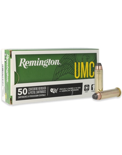 Remington Umc 357 Magazine 125 Grain Jacketed Soft Point 50 Rounds 10 Boxes per Case
