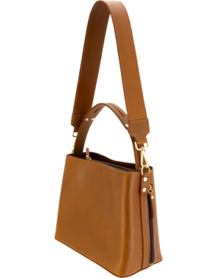 Cameleon Smith & Wesson Bucket Tote Concealed Carry Purse Brown