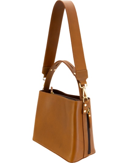 Cameleon Smith & Wesson Bucket Tote Concealed Carry Purse Brown