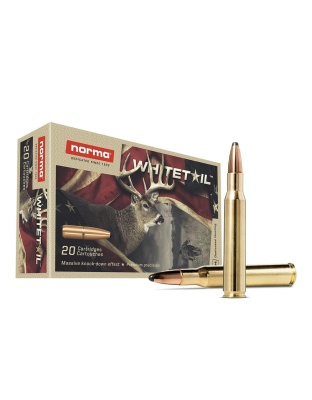 Norma WhiteTail Rifle Ammunition 30-30 Win 150gr SP 2362 fps 20/ct