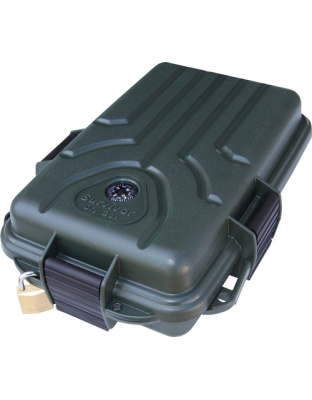 MTM Survivor Dry Box Small Forest Green