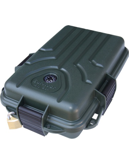 MTM Survivor Dry Box Small Forest Green