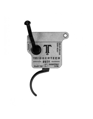TriggerTech Duty Trigger Rem 700 Right Hand Curved Black No Bolt Release