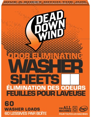 Dead Down Wind Laundry Detergent Sheets Orange 60 Count