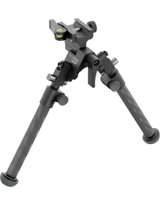 Audere Shadow Bipod 10 Ounce. Picatinny Mount Carbon Fiber
