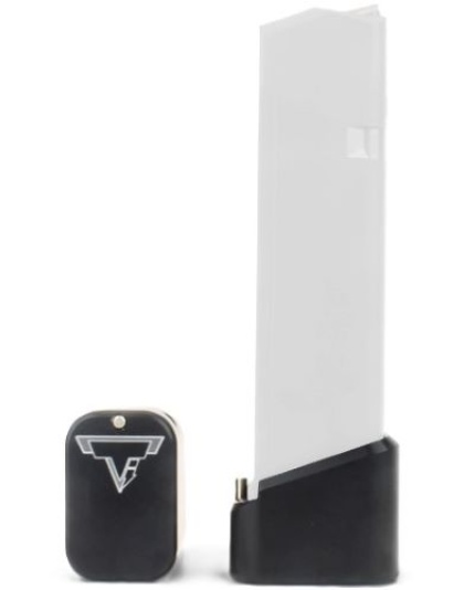 Taran Tactical Inv Ti Base Pad for Glock 9/40 Competition +3/4 Black