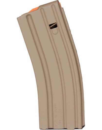 C Products Defense Magazine AR-15 5.56X45 30 Rounds Flat Dark Earth Stainless Steel
