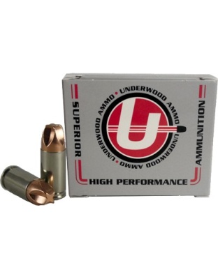 Underwood Ammo 9 mm Luger +P 90 Grain Xtreme Defender 20 Rounds 10 Boxes per Case