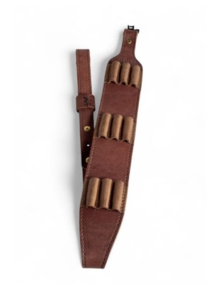 1791 Gunleather Hunt Ammo Sling Rifle Magnum Ambidextrous Brown