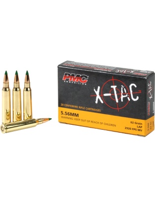 PMC 5.56X45 62 Grain (M855) 20 Rounds 50 Boxes per Case