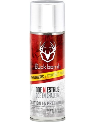 Buck Bomb Deer Lure Synthetic Doe 'N Estrus 6.65 Ounce Aerosol