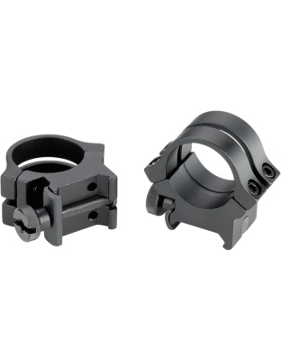 Weaver Quad Lock Detachable Scope Rings 1" Medium Matte