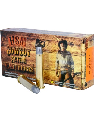 HSM Ammo Cowboy 45-70 Gov 405 Grain Rnfp 20 Rounds 20 Boxes per Case