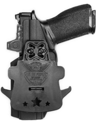 We the People Sf Echelon 4.5F Ord Black Right-Hand Outside-the-Waistband Holster