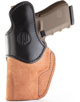 1791 Gunleather Rigid Concealmnt Holr Inside-the-Waistband Multi-Fit SZ4 Glock 17/Sim Bn/Bl