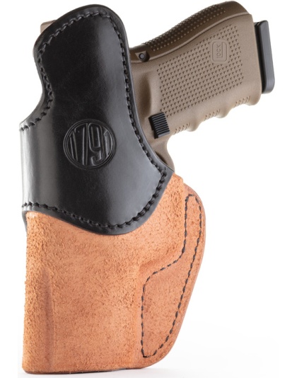 1791 Gunleather Rigid Concealmnt Holr Inside-the-Waistband Multi-Fit SZ4 Glock 17/Sim Bn/Bl