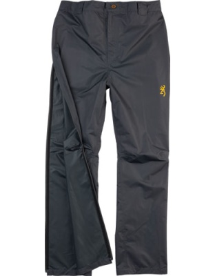 Browning Bg Kanawha Rain Pant Xx-Large Carbon Gray with Leg to Waistzpr