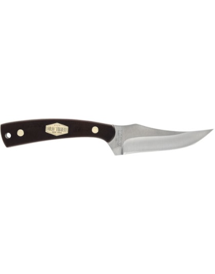 Old Timer Knife Sharpfinger Lg 4" Fixed Stainless Steel Delrin with Sheath